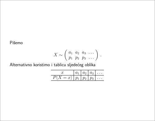 Statistika (za biologe, 2.dio) - Pmf