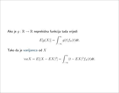 Statistika (za biologe, 2.dio) - Pmf