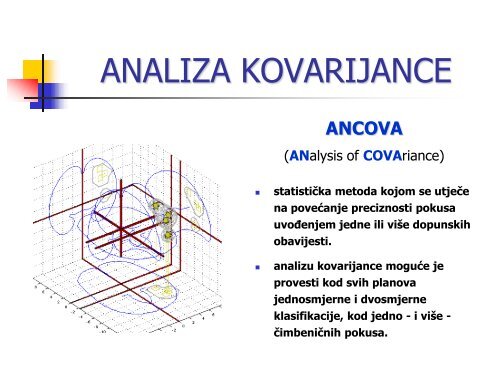 ANALIZA KOVARIJANCE