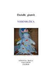 Ekološki glasnik VODENRUŽICA - Osnovna škola Nad lipom