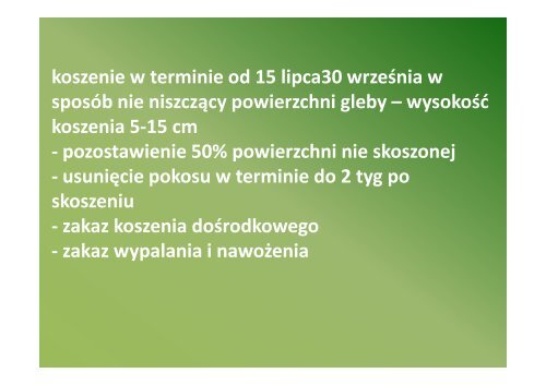 Prawidłowe użytkowanie siedlisk przyrodniczych ... - Baltic Green Belt