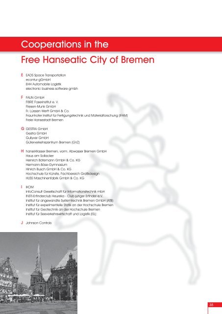 Jahresbericht 2003/2004 - Biba - Universität Bremen