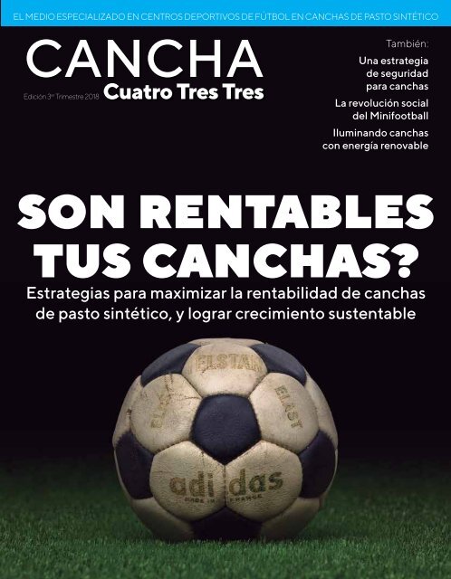 Revista Cancha 433 - Edición 3er Trimestre 2018 (baja)