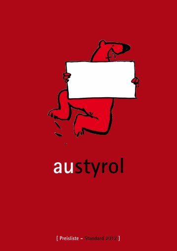 [ Preisliste - Standard 2012 ] - austyrol
