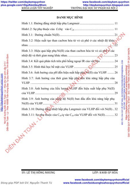 Nghiên cứu khả năng hấp phụ Ni(II) của than cacbon hóa & than hoạt tính biến tính từ vỏ cà phê (2018)