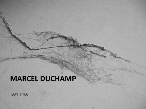 MARCEL DUCHAMP