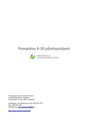 Pompidou 6-10 päivitysohjeet - THL