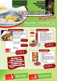 Gastro Spezial Regional - November-Dezember ... - Poms-windmann