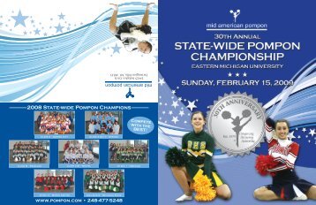 2008 State-wide Pompon Champions - Mid American Pom-Pon