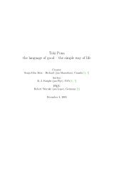 Toki Pona -- the language of good -- the simple way of life