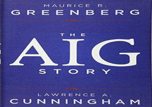 [+]The best book of the month The AIG Story: + Website  [DOWNLOAD] 