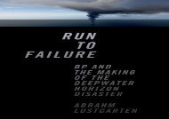 [+]The best book of the month Run to Failure: Bp and the Making of the Deepwater Horizon Disaster  [READ] 