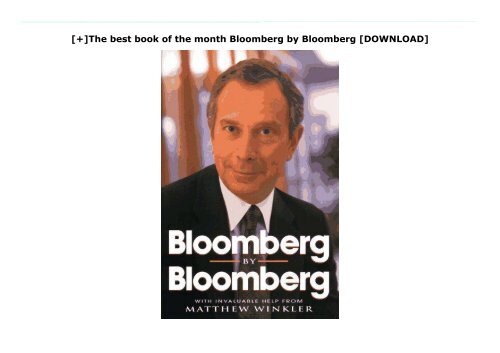 [+]The best book of the month Bloomberg by Bloomberg  [DOWNLOAD] 
