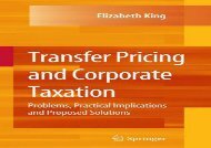 [+][PDF] TOP TREND Transfer Pricing and Corporate Taxation: Problems, Practical Implications and Proposed Solutions  [NEWS]