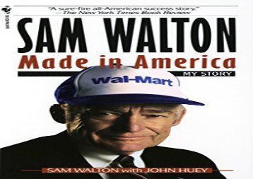 [+][PDF] TOP TREND Sam Walton : Made in America My Story [PDF] 