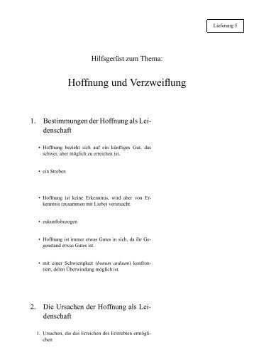 Lieferung 5: Hoffnung und Verzweiflung - William J. Hoye