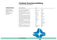 Fachleute Erwachsenenbildung - Evangelisch-Reformierte ...