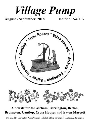 Berrington Village Pump Edition 137 (Aug - Sep 2018)