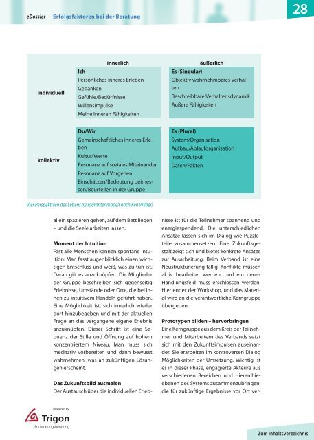 Erfolgsfaktoren bei der Beratung - Wirtschaftspsychologie aktuell