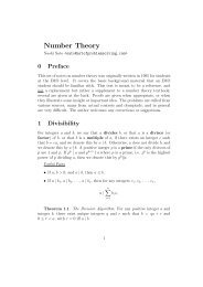 Number Theory - Art of Problem Solving