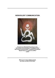 NONVIOLENT COMMUNICATION - Ayahuasca-Wasi