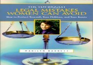 [+][PDF] TOP TREND The 10 Biggest Legal Mistakes Women Can Avoid: How to Protect Yourself, Your Children, and Your Assets [With Sample Documents]  [FREE] 