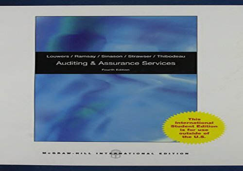 [+][PDF] TOP TREND Auditing and Assurance Services with CD  [FULL] 