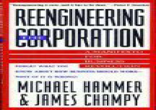 [+][PDF] TOP TREND Reengineering the Corporation: A Manifesto for Business Revolution  [READ] 