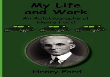 [+][PDF] TOP TREND My Life and Work-An Autobiography of Henry Ford [PDF] 