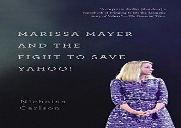 [+][PDF] TOP TREND Marissa Mayer and the Fight to Save Yahoo!  [READ] 