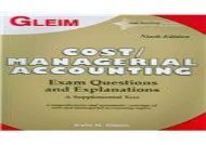 [+]The best book of the month Cost/ Managerial Accounting: Exam Questions and Explanations [PDF] 