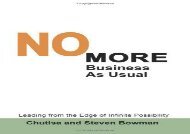 [+]The best book of the month No More Business as Usual  [FULL] 