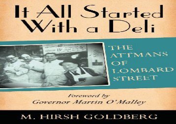 [+][PDF] TOP TREND It All Started with a Deli: The Attmans of Lombard Street  [FREE] 