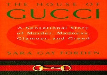 [+]The best book of the month The House of Gucci  [FREE] 