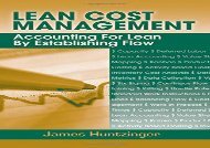[+]The best book of the month Lean Cost Management: Accounting for Lean by Establishing Flow  [DOWNLOAD] 