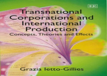 [+][PDF] TOP TREND Transnational Corporations and International Production: Concepts, Theories and Effects  [NEWS]
