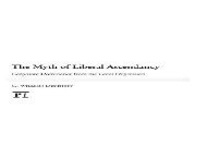 [+][PDF] TOP TREND Myth of Liberal Ascendancy: Corporate Dominance from the Great Depression to the Great Recession  [FULL] 