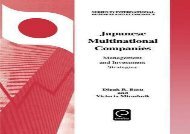 [+][PDF] TOP TREND Japanese Multinational Companies: Management and Investment Strategies (Series in International Business and Economics)  [FREE] 
