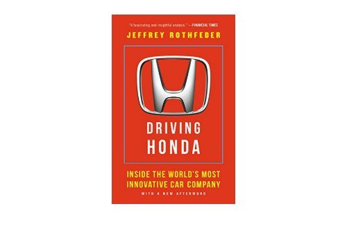 [+][PDF] TOP TREND Driving Honda: Inside the World s Most Innovative Car Company [PDF] 