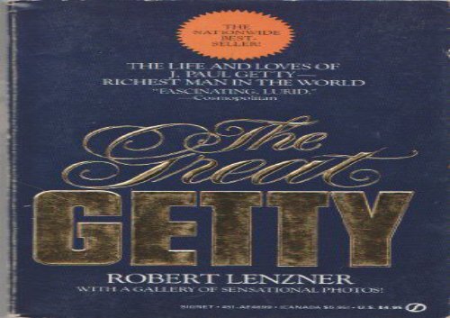 [+]The best book of the month Lenzner Robert : Great Getty (Signet)  [FREE] 