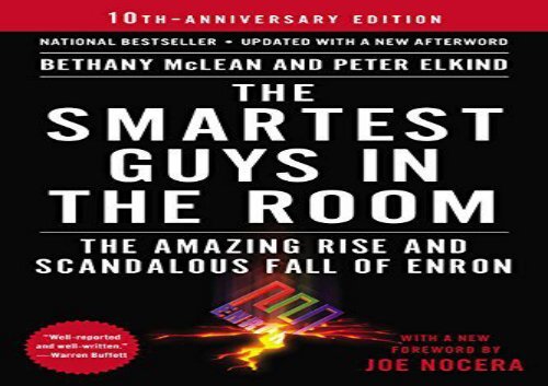 [+]The best book of the month The Smartest Guys in the Room: The Amazing Rise and Scandalous Fall of Enron  [DOWNLOAD] 