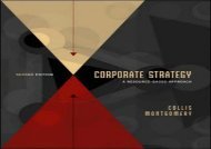 [+][PDF] TOP TREND Corporate Strategy: A Resource-based Approach  [FREE] 