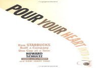 [+][PDF] TOP TREND Pour Your Heart Into It: How Starbucks Built a Company One Cup at a Time  [FULL] 