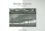 [+]The best book of the month Study Guide for Use with Managerial Accounting  [NEWS]