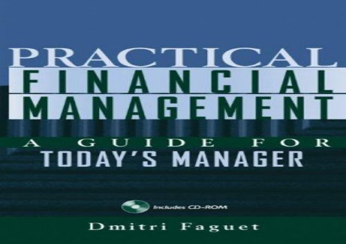 [+]The best book of the month Practical Financial Management: A Guide for Today s Manager (Essentials (John Wiley))  [NEWS]