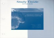 [+][PDF] TOP TREND Study Guide to Accompany Auditing   Assurance Services  [FREE] 