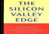 [+][PDF] TOP TREND The Silicon Valley Edge: A Habitat for Innovation and Entrepreneurship (Stanford Business Books)  [FREE] 