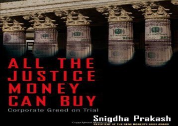 [+]The best book of the month All the Justice Money Can Buy: Vioxx, Backroom Intrigue, and a Million-Dollar Lawsuit  [DOWNLOAD] 