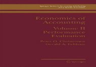 [+][PDF] TOP TREND Economics of Accounting: Performance Evaluation (Springer Series in Accounting Scholarship): 2  [NEWS]