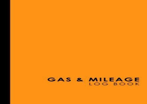 pdf top trend gas mileage log book keep track of your car or gas mileage log book